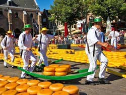 Mercato di formaggi di Alkmaar