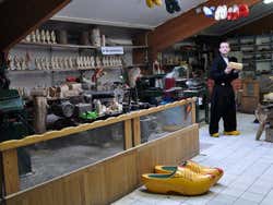 Fabbrica di zoccoli a Volendam