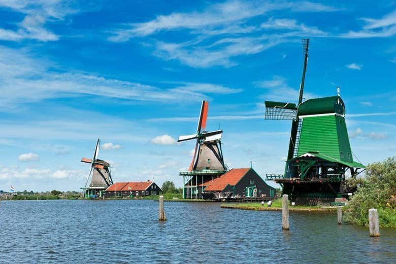 I mulini a vento di Zaanse Schans